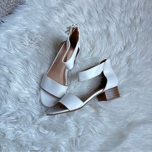 Wonder Nation Elegant White Girl's Sandals Size 3Y